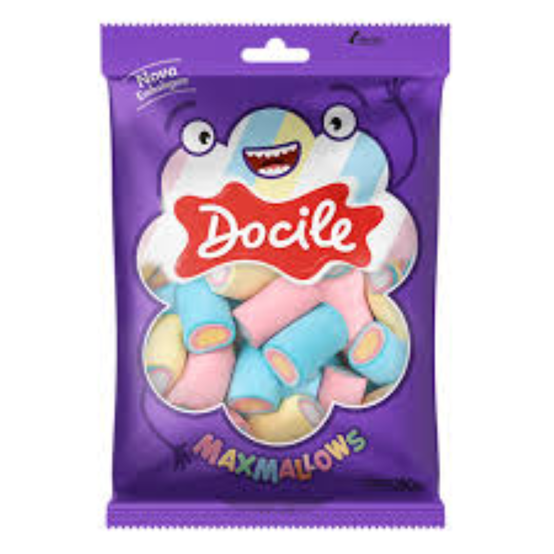 DOCILE MAXMALLOWS COLOR TUBE VANILLA 250G
